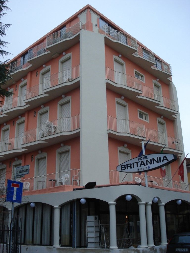 Hotel Britannia Rimini Marina Centro Exterior foto